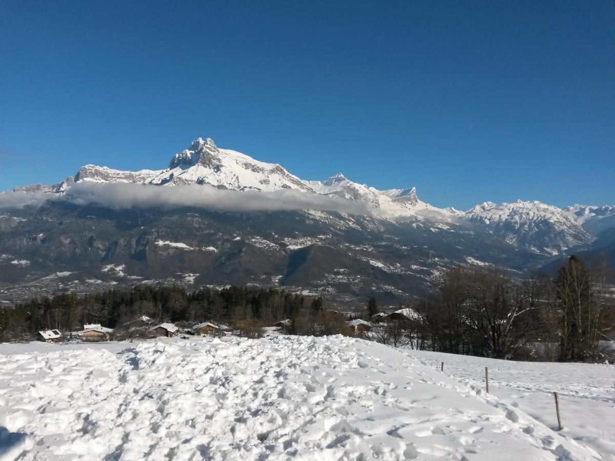Rez De Chaussee Tres Calme Vue Mont-Blanc Combloux Room photo
